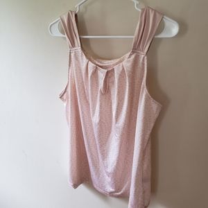 Pink dress tank